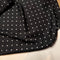 Silky Polka Dot Fabric | Silk Imitation