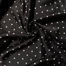 Silky Polka Dot Fabric | Silk Imitation